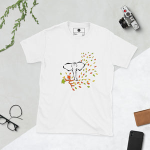 Elephant Dancing In the Leaves T-Shirt