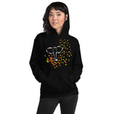 Elephant Dancing In the Leaves Hoodie